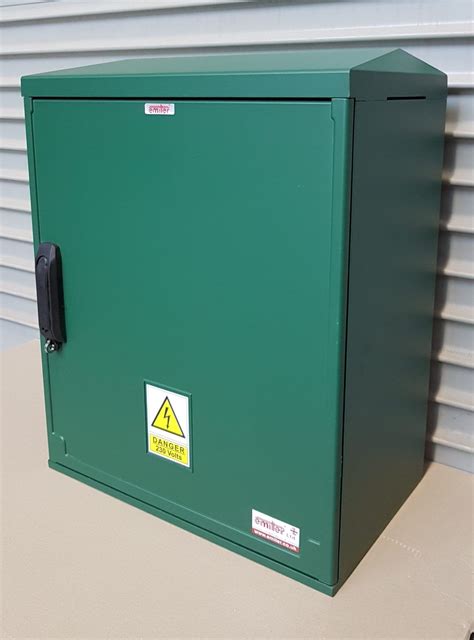 green electrical box on street|outdoor waterproof box for electrics.